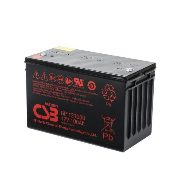 CSB GPL121000 12V 100Ah Blei-Akku / AGM Batterie Longlife