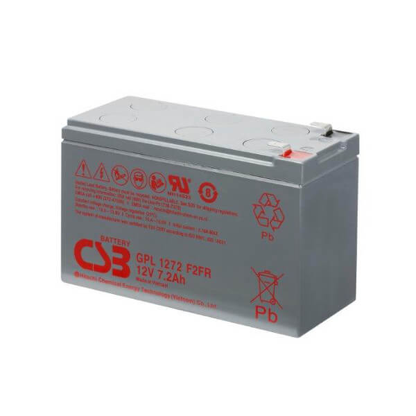 CSB GPL1272F1 12V 7,2Ah Blei-Akku / AGM Batterie Longlife