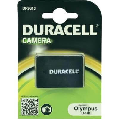 Duracell Digitalkamera und Camcorder Akku DR9613 kompatibel zu Olympus LI-10B