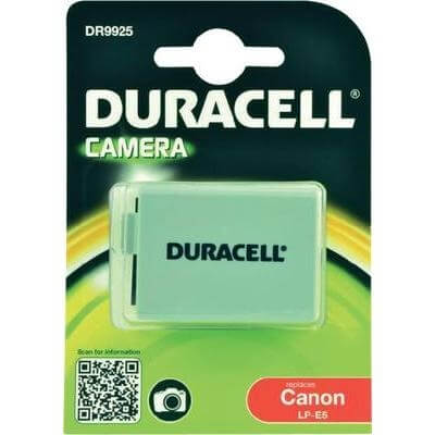 Duracell Digitalkamera und Camcorder Akku DR9925 kompatibel zu Canon LP-E5