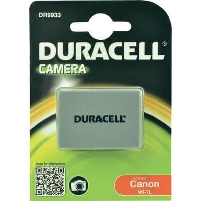 Duracell Digitalkamera und Camcorder Akku DR9933 kompatibel zu Canon NB-7L