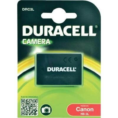 Duracell Digitalkamera und Camcorder Akku DRC3L kompatibel zu Canon NB-3L