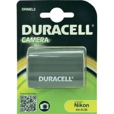 Duracell Digitalkamera und Camcorder Akku DRNEL3 kompatibel zu Nikon EN-EL3
