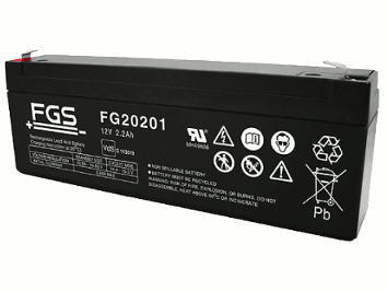 FGS FG20201 12V 2,2Ah Blei-Akku / AGM Batterie