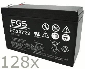 Batteriesatz für APC Silcon SL20KHB2 (high quality)