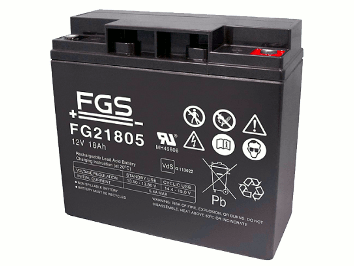 FGS FG21805 12V 18Ah Blei-Akku / AGM Batterie