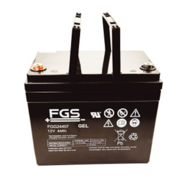 FGS FGG24407 12V 44Ah Blei-Akku / Gel Batterie Zyklentyp