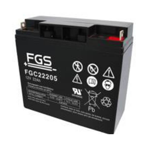 FGS FGC22205 12V 22Ah Blei-Akku / AGM Batterie Zyklentyp