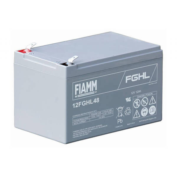 Fiamm 12FGHL48 12V 12Ah Blei-Akku / AGM Batterie Hochstrom Longlife