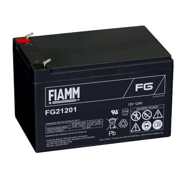 Fiamm FG21201 12V 12Ah Blei-Akku / AGM Batterie