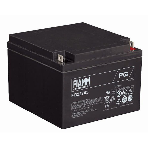 Fiamm FG22703 12V 27Ah Blei-Akku / AGM Batterie