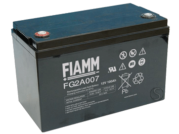 Fiamm FG2A007 12V 100Ah Blei-Akku / AGM Batterie