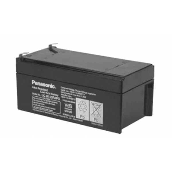Panasonic LC-R123R4PG 12V 3,4Ah Blei-Akku / AGM Batterie mit VdS-Zulassung