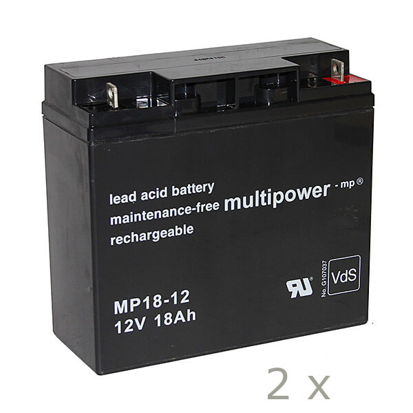 Batteriesatz für APC RBC7 (Multipower)