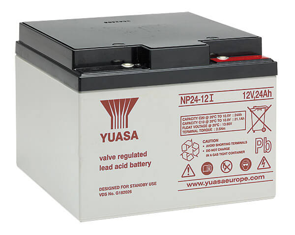 Yuasa NP24-12I 12V 24Ah Blei-Akku / AGM Batterie