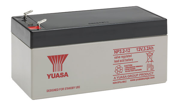 Yuasa NP3.2-12 12V 3,2Ah Blei-Akku / AGM Batterie
