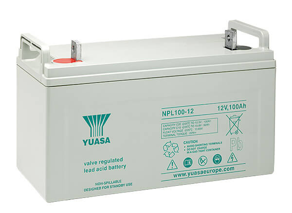 Yuasa NPL100-12 - 12V 100Ah Akku / Batterie Longlife