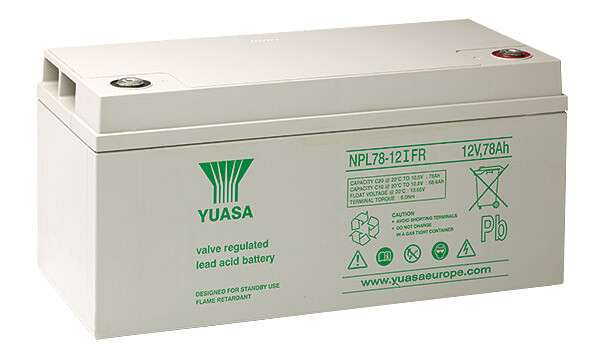 Yuasa NPL78-12IFR 12V 78Ah Blei-Akku / AGM Batterie Longlife