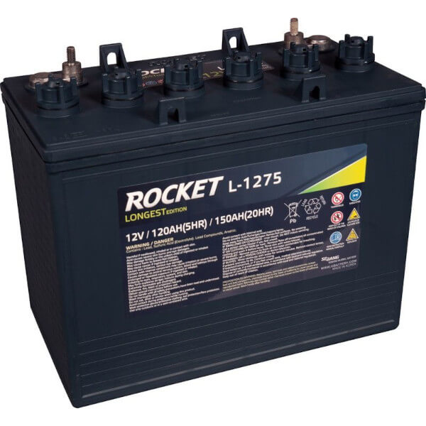 Rocket L-1275 12V 150Ah Deep Cycle Batterie