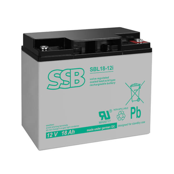 SSB SBL18-12i Akku / Batterie - 12V 18Ah AGM Longlife