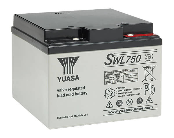 Yuasa SWL750 12V 25Ah Blei-Akku / AGM Batterie