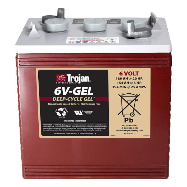 Trojan 6V-GEL 6V 189Ah Deep-Cycle Batterie