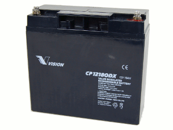 Vision CP12180D-X 12V 18Ah Blei-Akku / AGM Batterie Zyklenfest