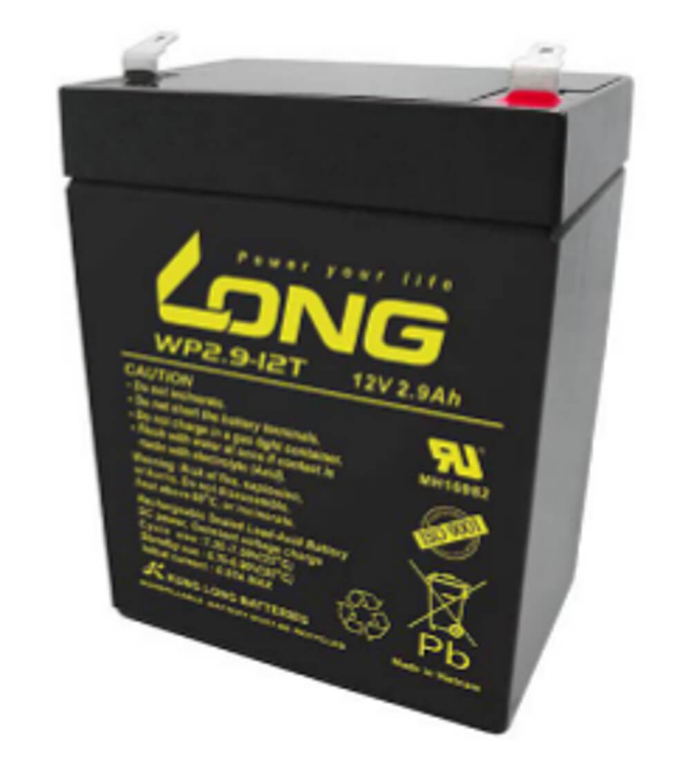 Kung Long WP2.9-12T 12V 2,9Ah Blei-Akku / AGM Batterie