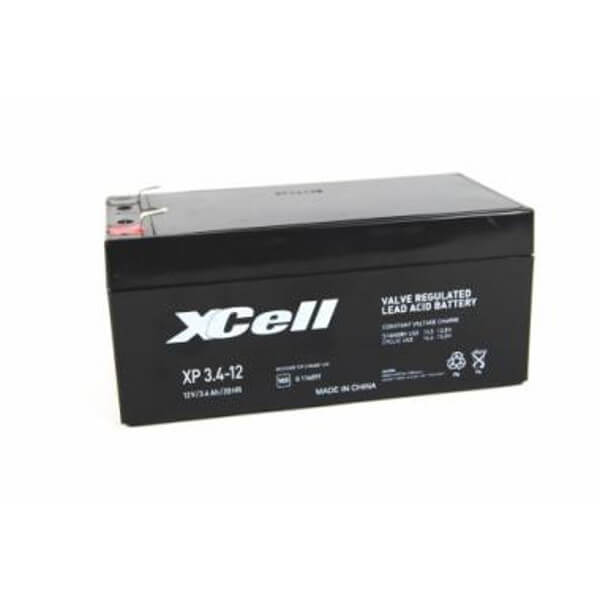 XCell XP 3.4-12 AGM Bleiakkku 12V 3,4Ah