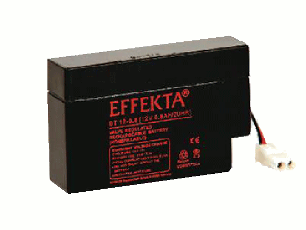 Effekta BT12-0,8 12V 0,8Ah Blei-Akku / AGM Batterie