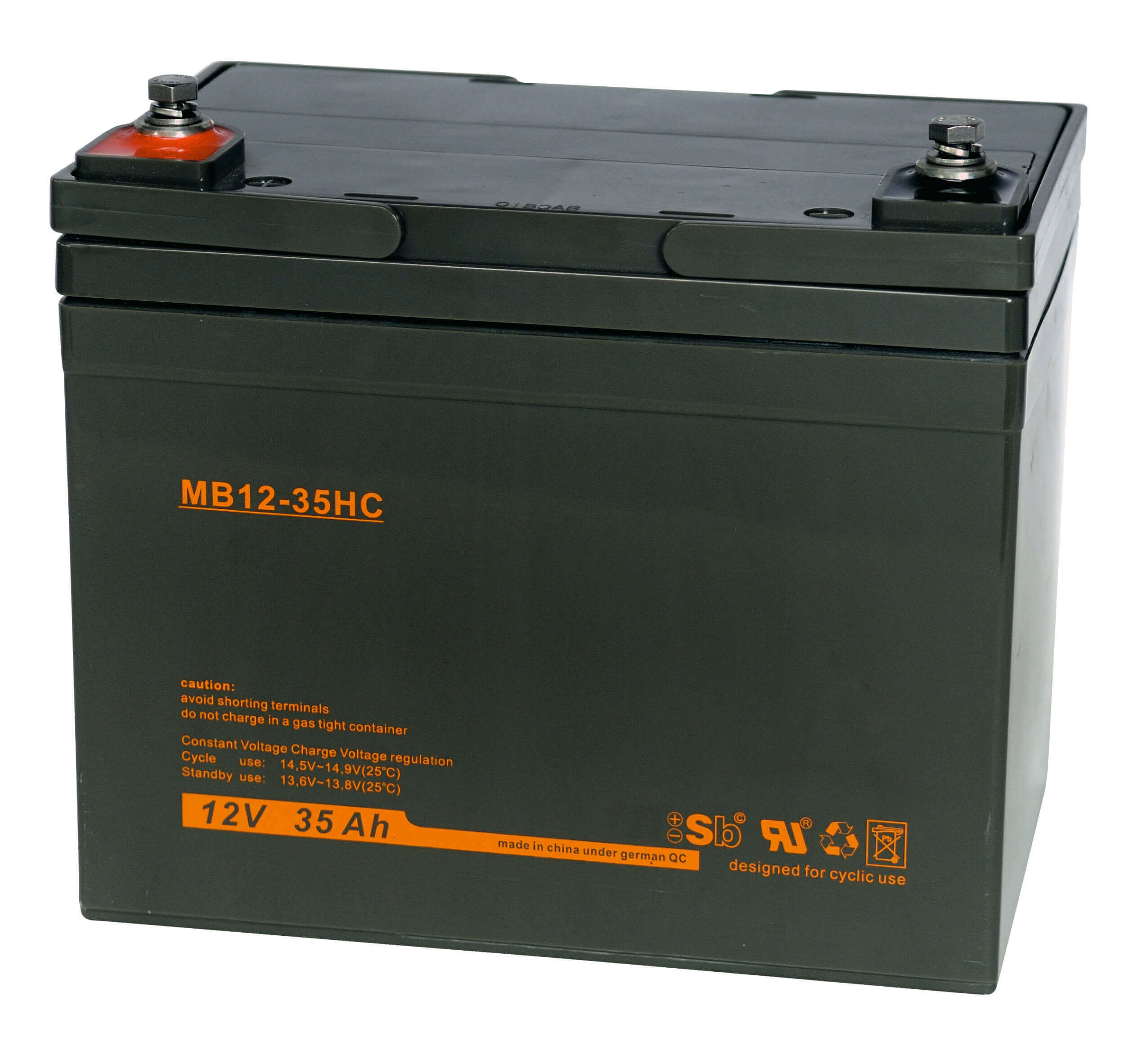 Sun Battery MB12-35HC 12V 35Ah Bleiakku