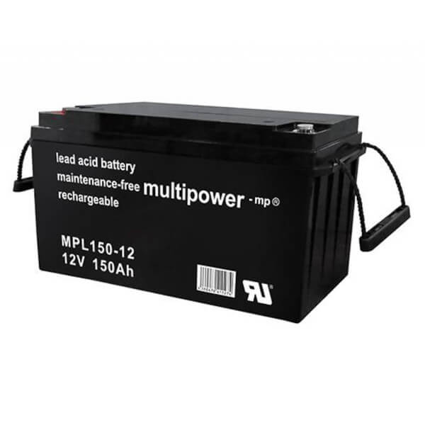 Multipower MPL150-12 - 12V 150Ah AGM Akku Longlife