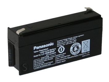 Panasonic LC-R063R4P 6V 3,4Ah Blei-Akku / AGM Batterie