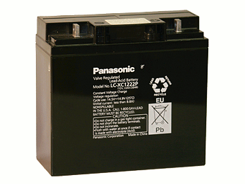 Panasonic LC-XC1222P 12V 22Ah Blei-Akku / AGM Batterie Zyklenfest