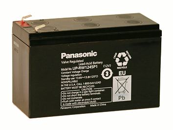 Panasonic UP-RW1245P1 12V 9Ah Blei-Akku / AGM Batterie Hochstrom