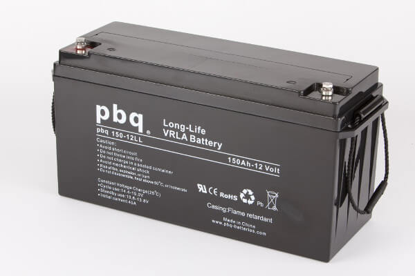 pbq L150-12 / 150-12LL AGM Bleiakku - 12V 150Ah Long Life-Batterie