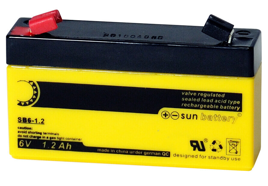 Sun Battery SB6-1.2 6V 1,2Ah Bleiakku