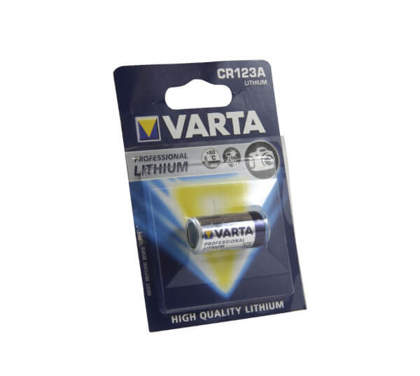 Varta CR123A Lithium Batterie 3,0V 1600mAh