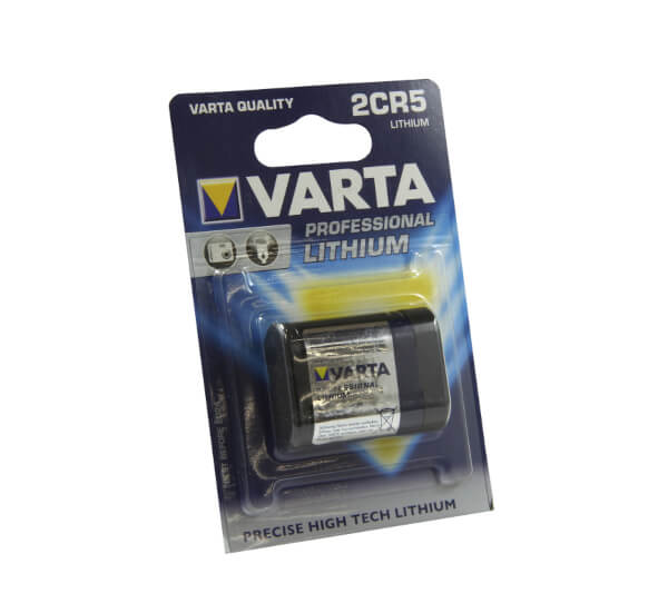 Varta 2CR5 Professional Lithium Batterie 6V