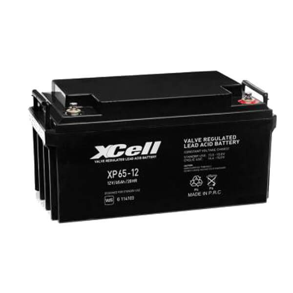 XCell XP 65-12 AGM Bleiakkku 12V 65Ah VdS