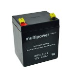 Multipower MP4,5-12 12V 4,5Ah Blei-AGM-Akku Batterie für Notstrom ZSV USV APC 